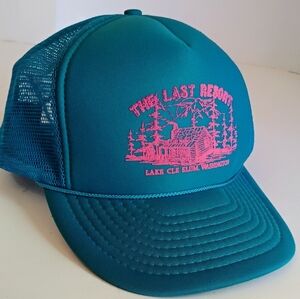 Trucker Cap Snapback "The Last Resort" Lake Cle Elum WA
